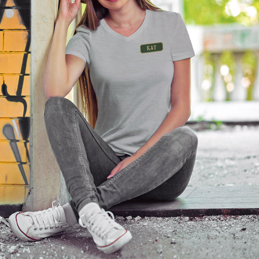 Kat Nametag Shirt